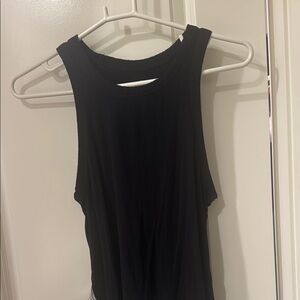 Chic Black Sleeveless Tank Top